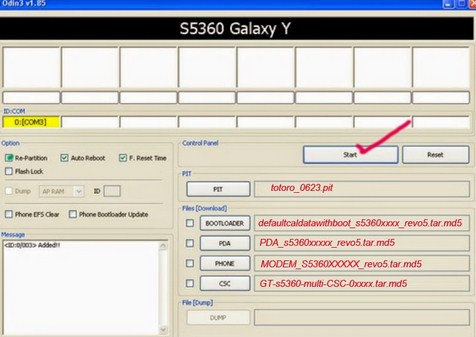 Cara Flash HP Samsung Galaxy Young GT-S5360 Mudah dan Aman